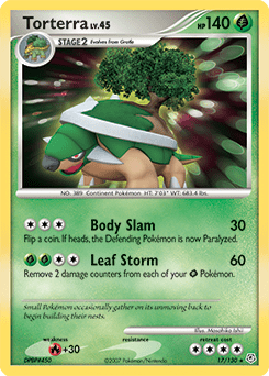 Torterra #17 from Diamond & Pearl