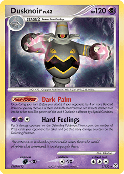 Dusknoir #2 from Diamond & Pearl