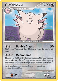 Clefable #22 by Ken Sugimori