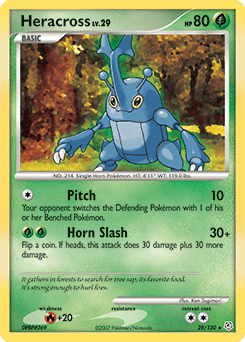 Heracross #28 by Ken Sugimori