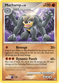 Machamp #31 from Diamond & Pearl