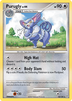 Purugly #36 from Diamond & Pearl