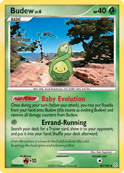 Budew #43 by Ken Sugimori