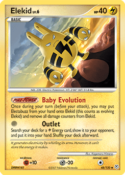Elekid #48 from Diamond & Pearl