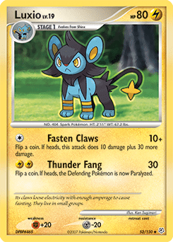 Luxio #52 by Ken Sugimori