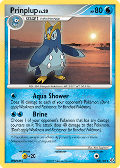 Prinplup #58 by Ken Sugimori