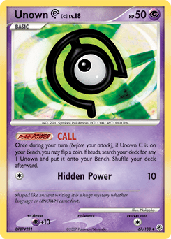 Unown C #67 by Nakaoka