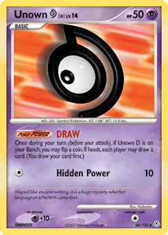 Unown D #68 by Nakaoka
