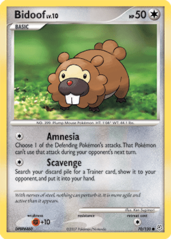 Bidoof #70 by Ken Sugimori