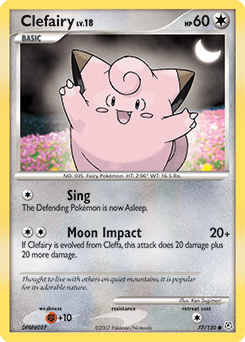 Clefairy #77 by Ken Sugimori