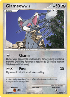 Glameow #83 by Ken Sugimori