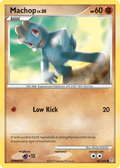 Machop #86 from Diamond & Pearl