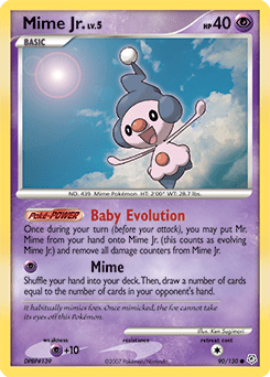 Mime Jr. #90 by Ken Sugimori