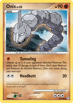 Onix #92 by Ken Sugimori