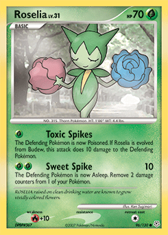 Roselia #96 by Ken Sugimori
