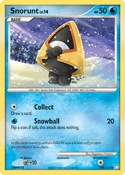 Snorunt #100 from Mysterious Treasures