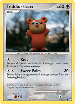 Teddiursa #105 from Mysterious Treasures