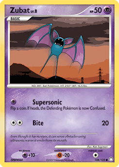 Zubat #108 from Mysterious Treasures
