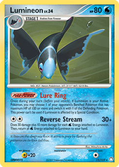Lumineon #11 from Mysterious Treasures