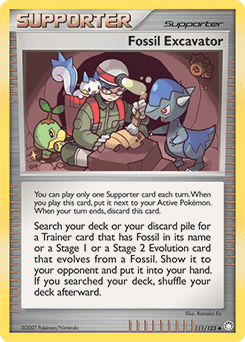 Fossil Excavator #111 from Mysterious Treasures