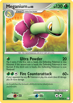 Meganium #13 from Mysterious Treasures