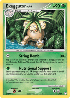 Exeggutor #24 from Mysterious Treasures