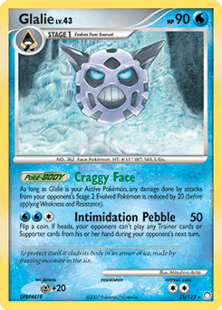 Glalie #25 from Mysterious Treasures