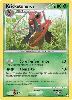 Kricketune #27 from Mysterious Treasures