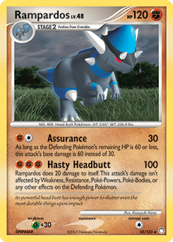 Rampardos #33 from Mysterious Treasures