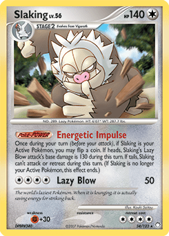 Slaking #34 from Mysterious Treasures