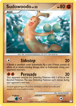 Sudowoodo #35 from Mysterious Treasures