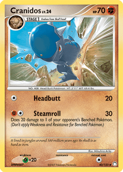 Cranidos #43 from Mysterious Treasures