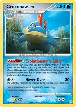 Croconaw #44 from Mysterious Treasures