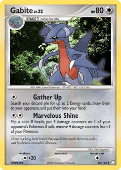 Gabite #48 from Mysterious Treasures
