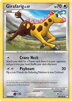 Girafarig #49 from Mysterious Treasures