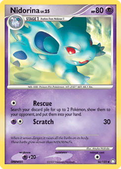 Nidorina #56 from Mysterious Treasures