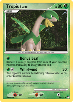 Tropius #64 from Mysterious Treasures