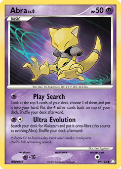 Abra #69 from Mysterious Treasures