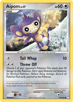 Aipom #70 from Mysterious Treasures
