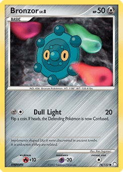 Bronzor #74 from Mysterious Treasures