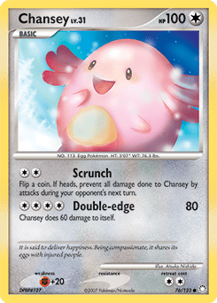 Chansey #76 from Mysterious Treasures