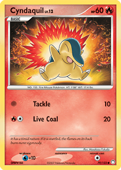 Cyndaquil #79 from Mysterious Treasures