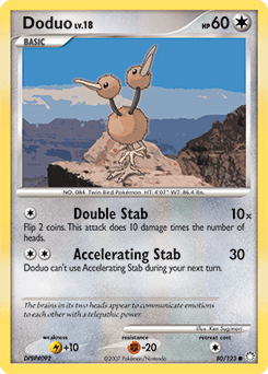 Doduo #80 from Mysterious Treasures