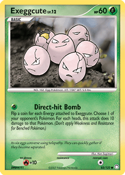 Exeggcute #82 from Mysterious Treasures