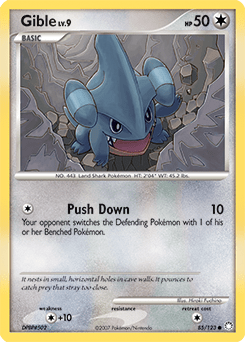 Gible #85 from Mysterious Treasures