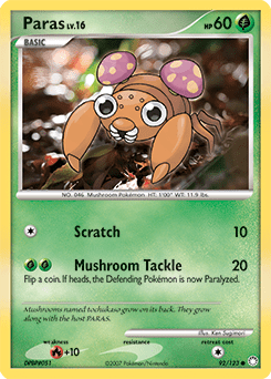 Paras #92 from Mysterious Treasures