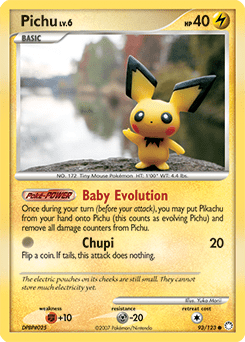 Pichu #93 from Mysterious Treasures