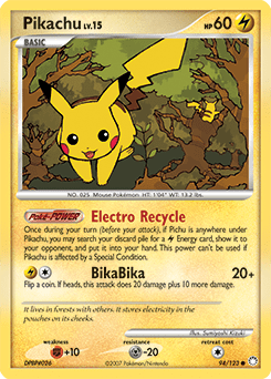 Pikachu #94 from Mysterious Treasures