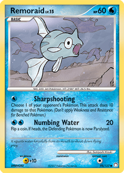 Remoraid #95 from Mysterious Treasures