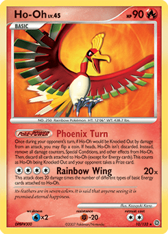 Ho-Oh #10 from Secret Wonders